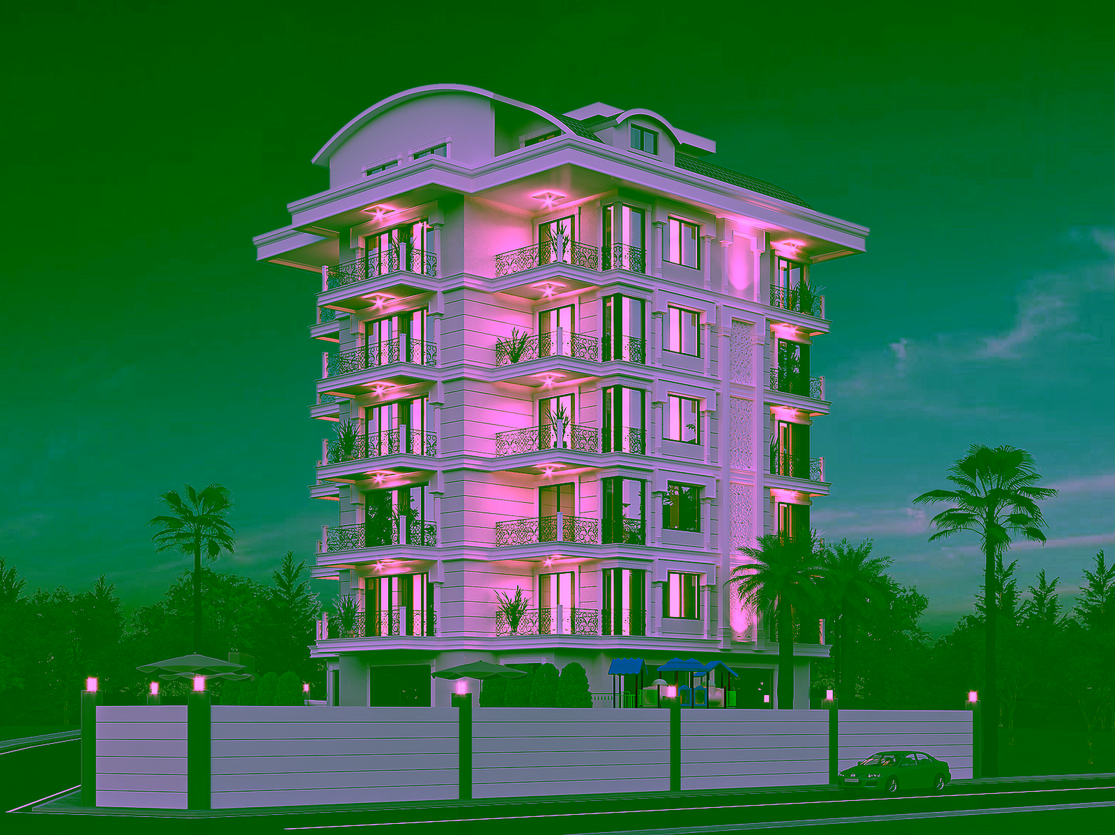 Wohnung kaufen in Alanya – Exquisite Residence mit Meerblick und moderner Architektur in Avsallar