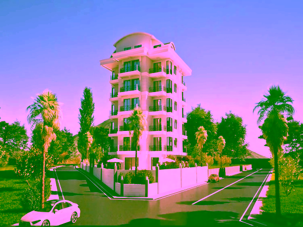 Wohnung kaufen in Alanya – Exquisite Residence mit Meerblick und moderner Architektur in Avsallar