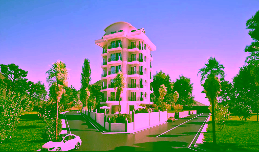 Wohnung kaufen in Alanya – Exquisite Residence mit Meerblick und moderner Architektur in Avsallar