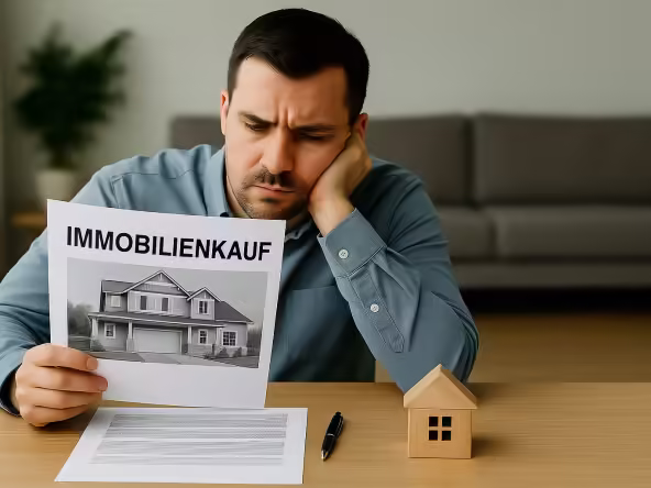 Mann prüft sorgfältig Dokumente – typische Fehler beim Immobilienkauf Türkei vermeiden