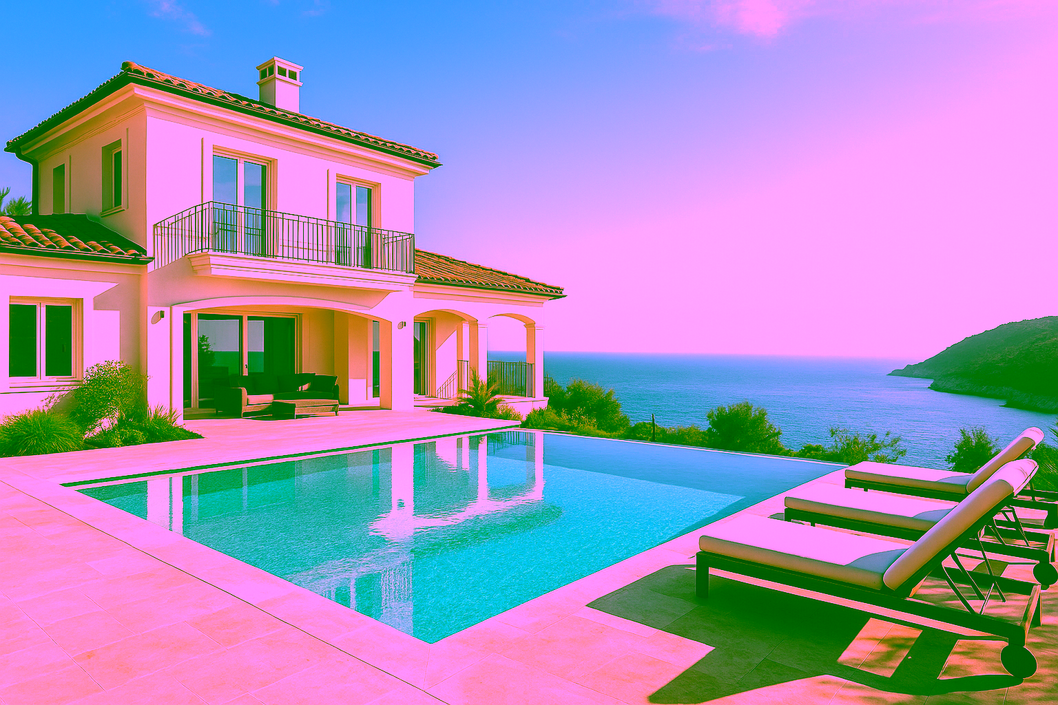 Luxusvilla mit Infinity-Pool und Meerblick in Alanya – Immobilieninvestment an der türkischen Riviera