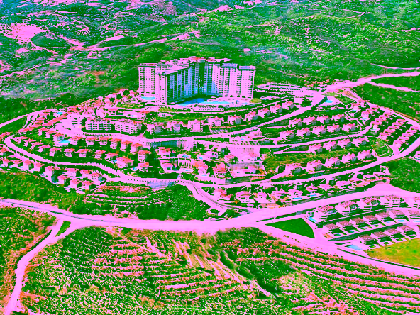 Goldcity Wohnung in Alanya Kargıcak mit Meerblick
