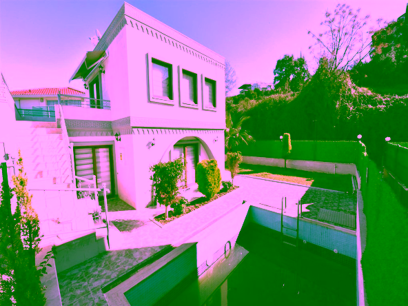 Luxusvilla mit Meerblick und Privatpool in Alanya Kargıcak – möbliertes Duplex mit Burg- und Naturblick