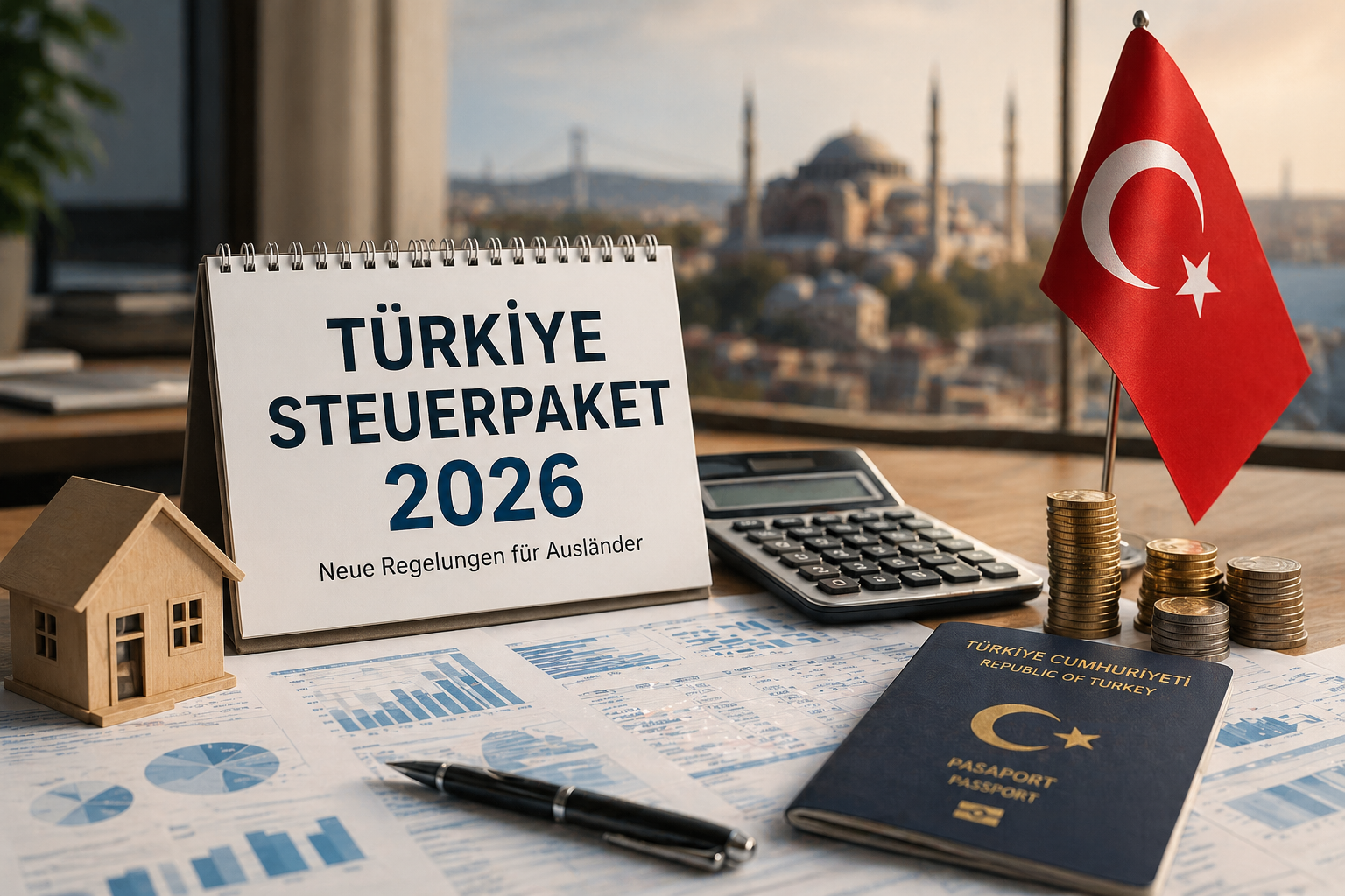 Leben und Investieren in der Türkei 2026 Alanya Immobilien und Steuer Vorteile