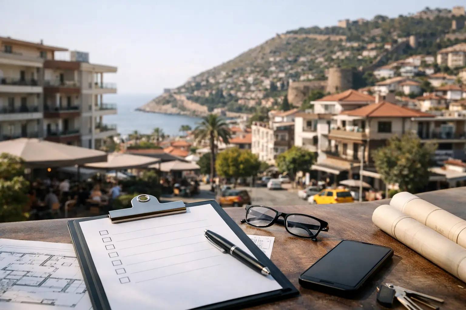 Checkliste für Immobilienbesichtigung Alanya
