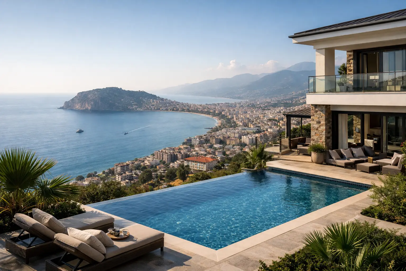Villa mit Meerblick in Alanya kaufen