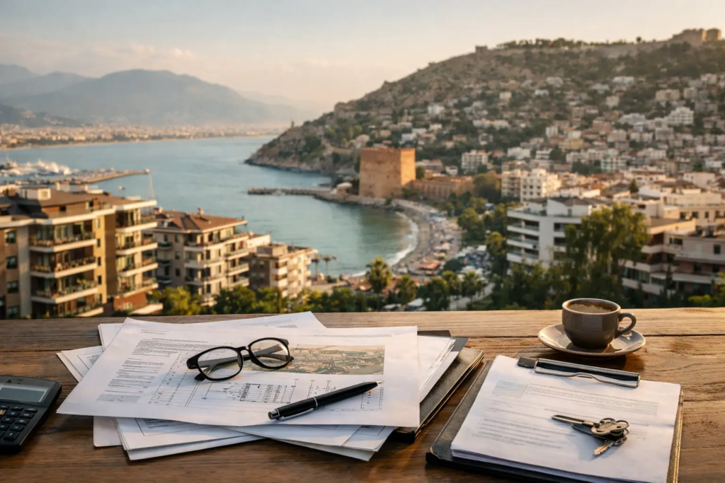 Een investeringsstrategie ontwikkelen voor vastgoed in Alanya.
