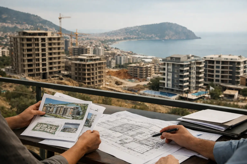 Neubauprojekte Alanya sorgfältig prüfen